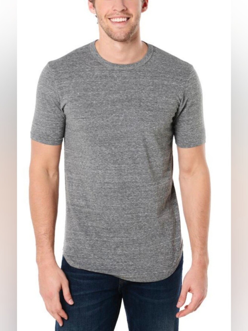 Goodlife Heather Gray Short-Sleeve Crewneck Tee XL